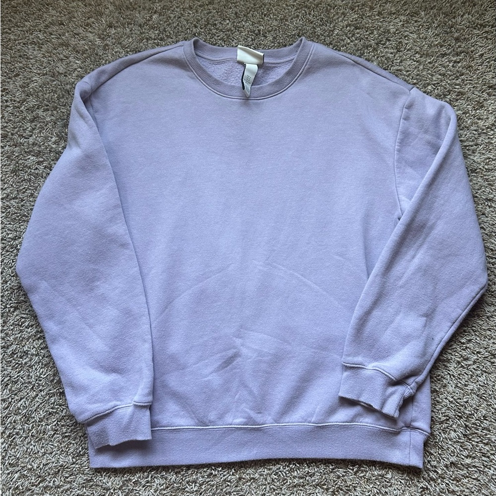 H&M Light Purple Men’s Crewneck